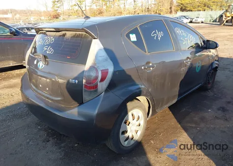 2012 Toyota Prius C Two from USA, damaged, VIN JTDKDTB31C1031228